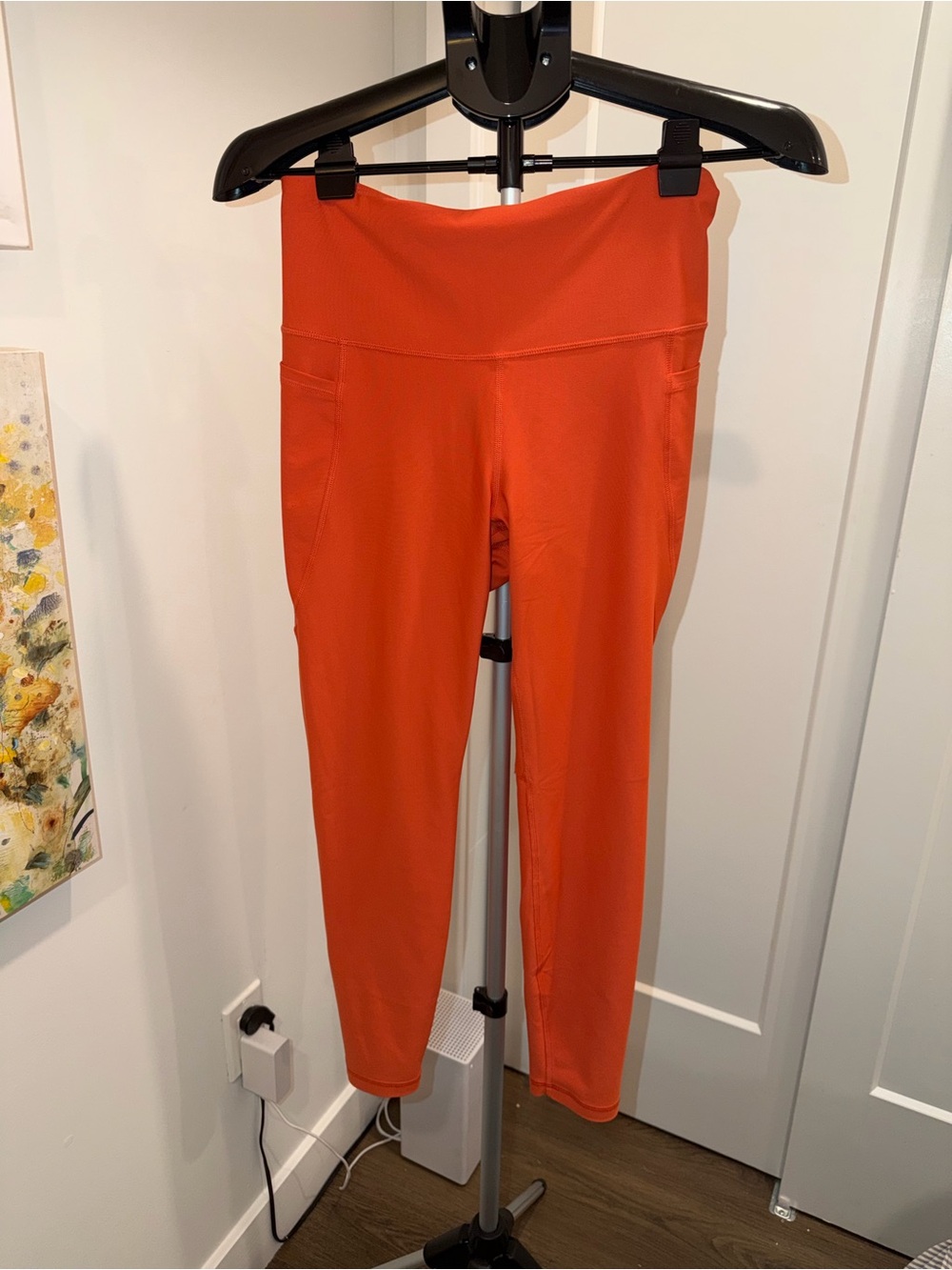 Old Navy Orange High-Rise Leggings